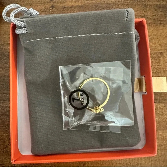 Story Jewellery Be You Multi-Stone Open Ring Size 7 NIB - Picture 5 of 9